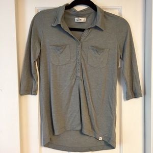 Hollister 1/2 Sleeve Top - Size Small